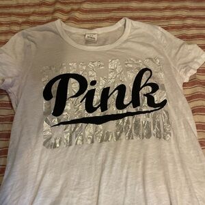 Victoria's Secret Pink White Tee